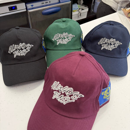 WOVEN BASEBALL CAPS
