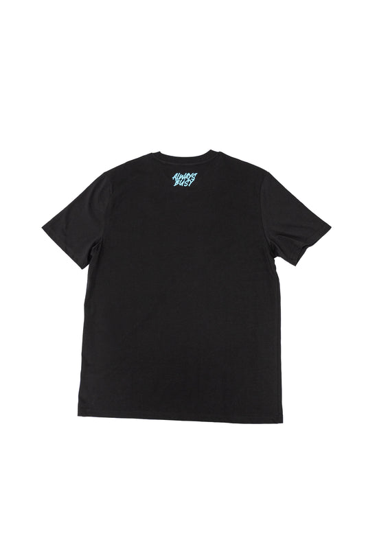 BLACK & BABY BLUE TEE