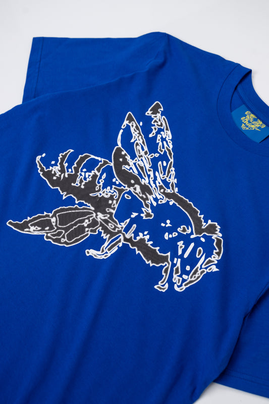 BLUE PIXEL TEE