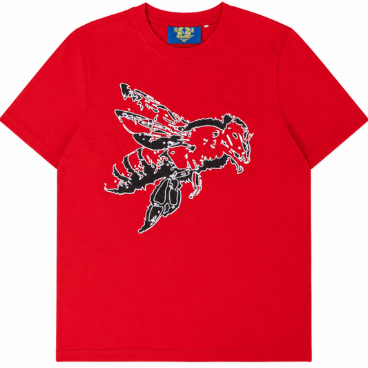 RED PIXEL TEE