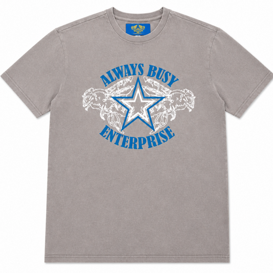 ENTERPRISE OVERSIZED FADED TEE