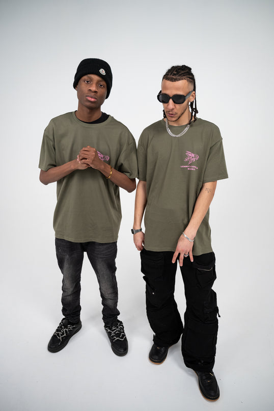 LENNYS COFFEE & BOOKS OVERSIZED TEE