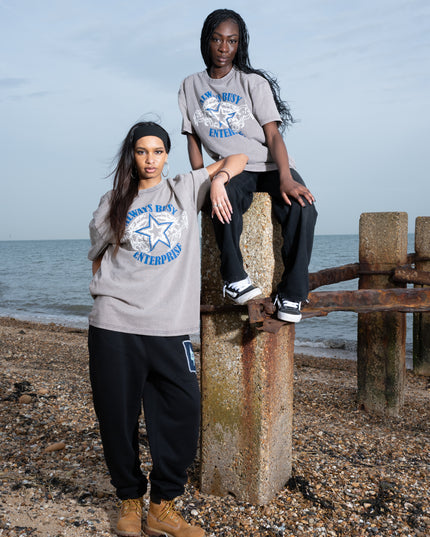 ENTERPRISE OVERSIZED FADED TEE