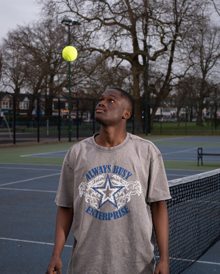 ENTERPRISE OVERSIZED FADED TEE