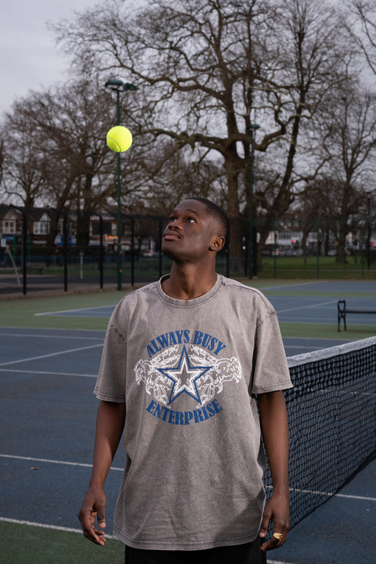 ENTERPRISE OVERSIZED FADED TEE