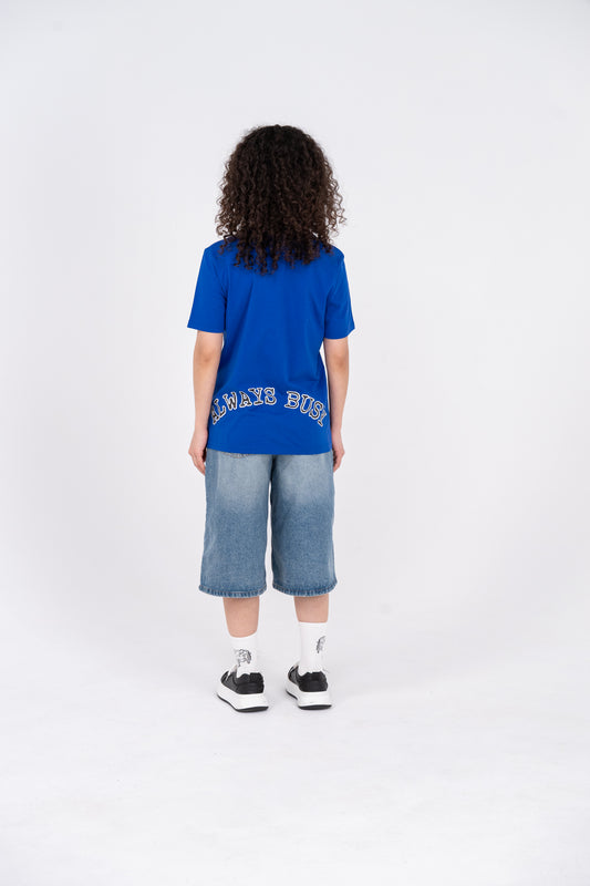 BLUE PIXEL TEE