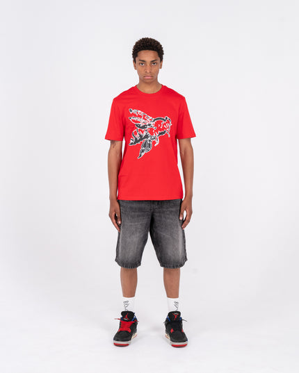 RED PIXEL TEE