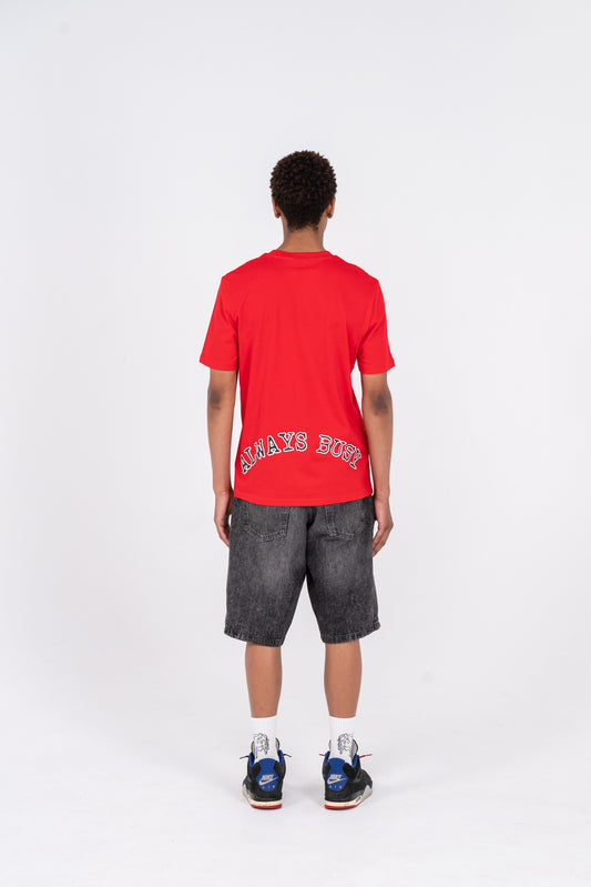 RED PIXEL TEE