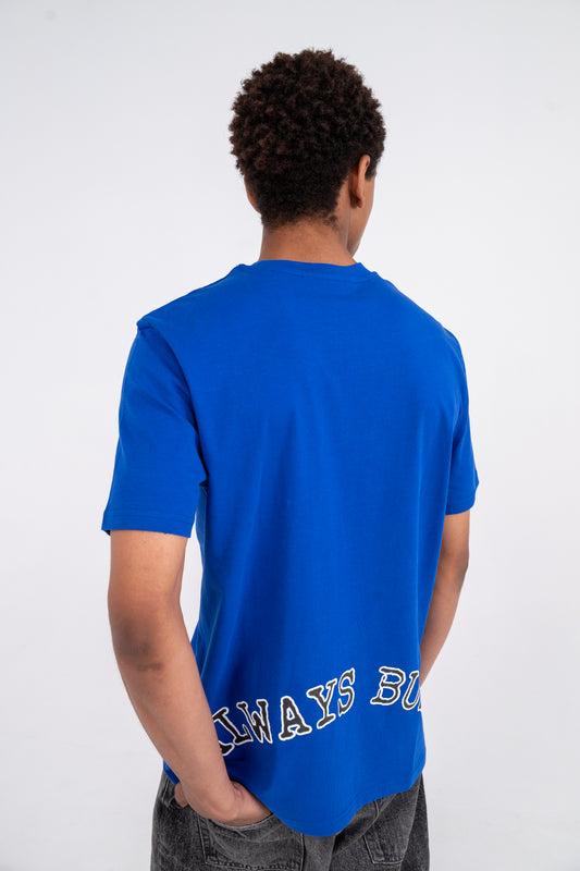 BLUE PIXEL TEE