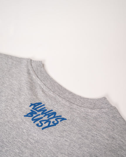 GREY & BLUE TEE