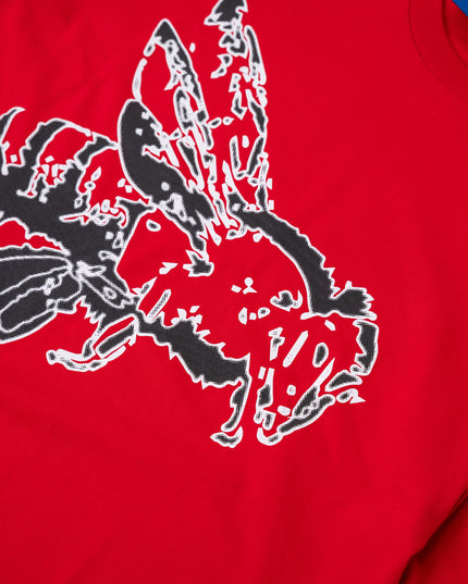RED PIXEL TEE