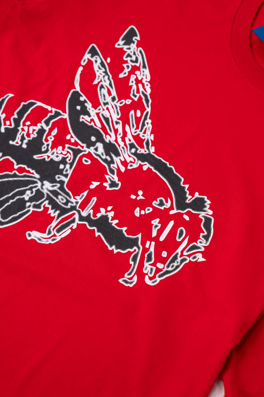 RED PIXEL TEE