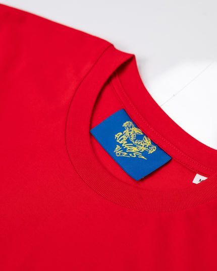 RED PIXEL TEE