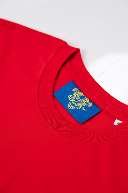 RED PIXEL TEE